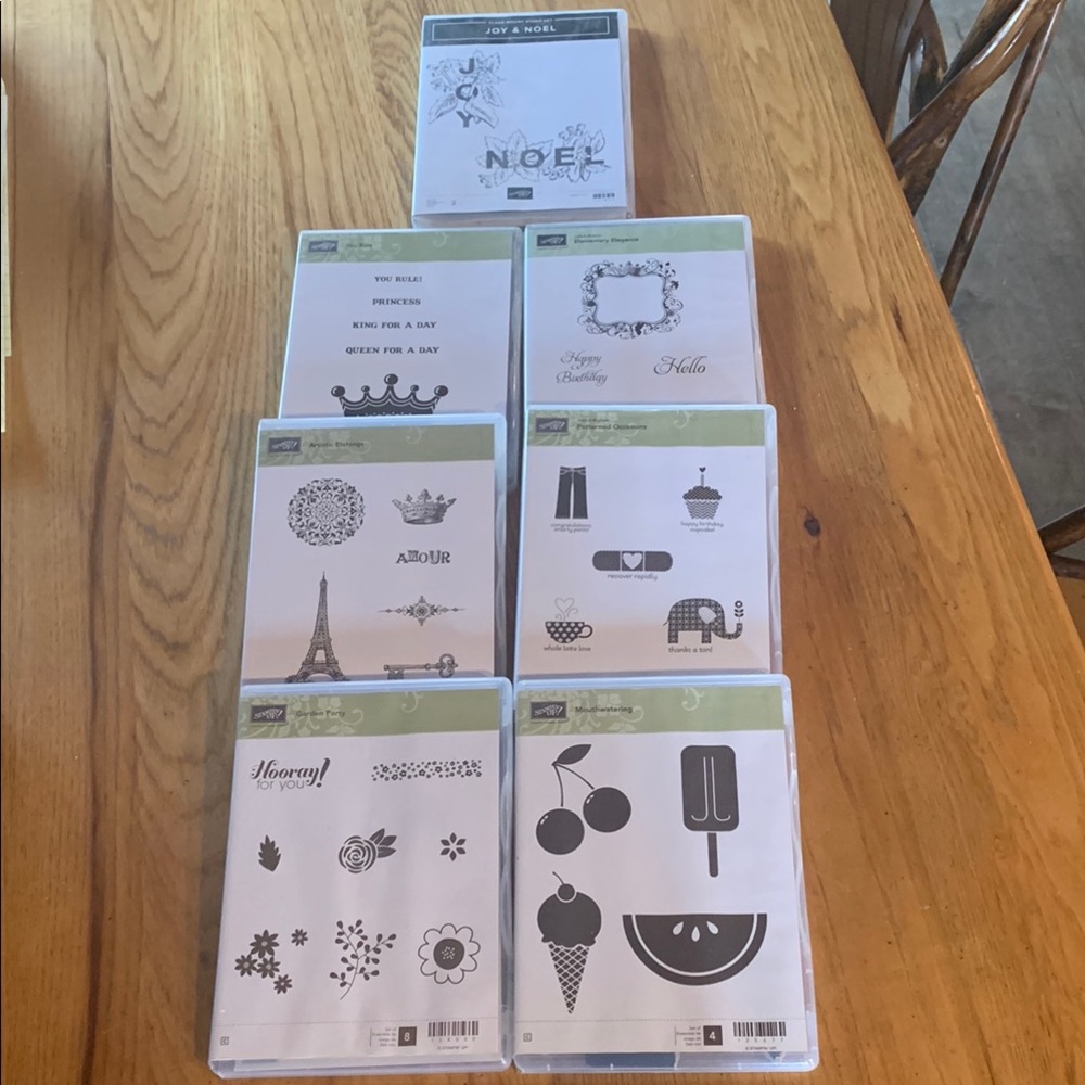 Stampin’ Up! Collection/Lot Rubber Stamping